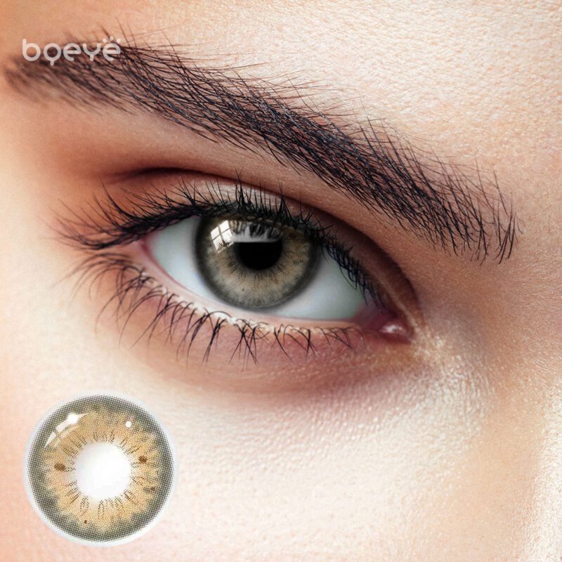 Bqeye Stunna Girl Brown Colored Contact Lenses