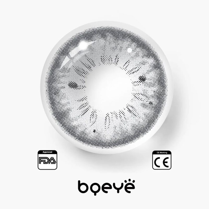 Bqeye Stunna Girl Grey Lentile de contact colorate - Imagine 5