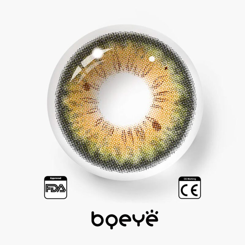 Bqeye Stunna Girl Khaki Colored Contact Lenses - Image 5