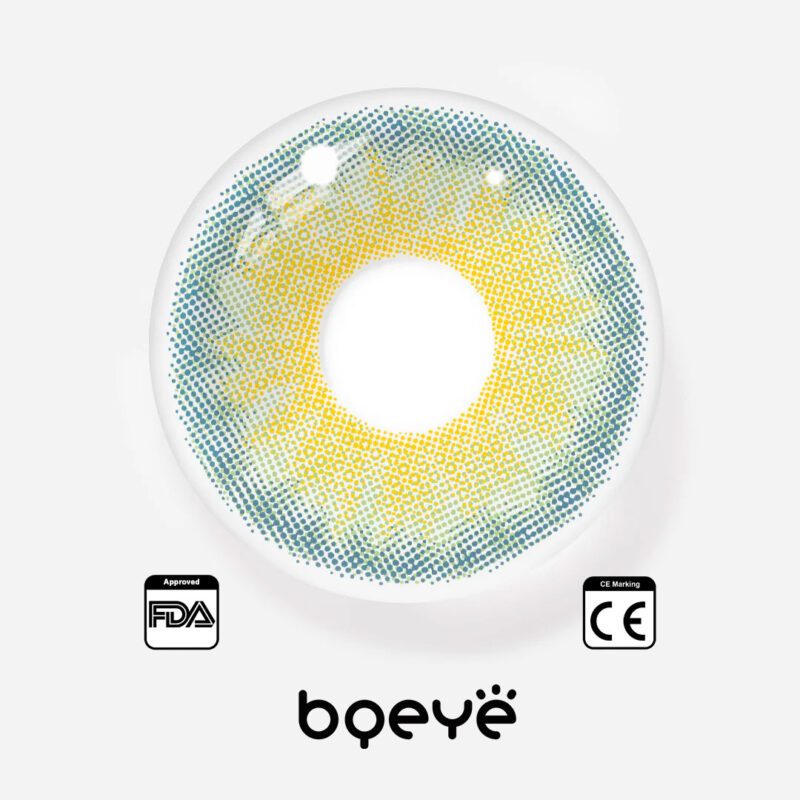 Bqeye Trinity Groene Gekleurde Contactlenzen - Afbeelding 4