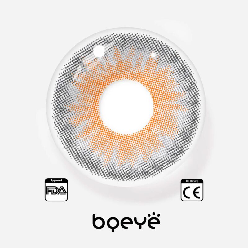 Bqeye Trinity Grey Lentile de contact colorate - Imagine 4