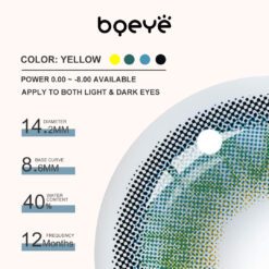 Bqeye Himalaya Blau Farbige Kontaktlinsen Bqeye Colored Contact Lenses - Bqeye Himalaya Blue Colored Contact Lenses