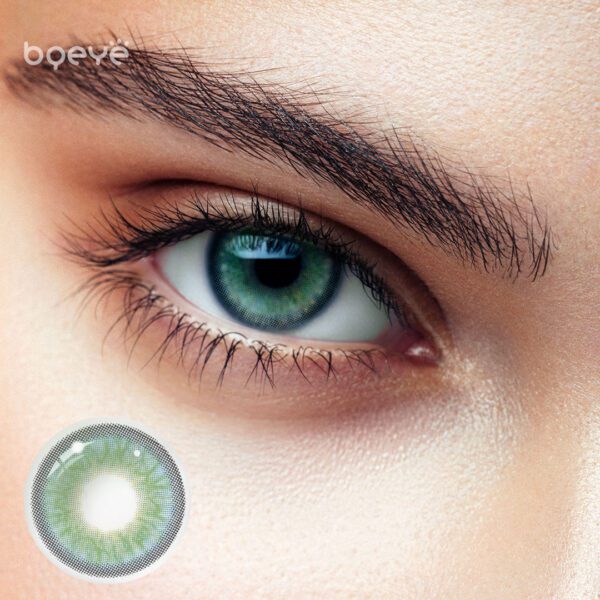 Lentes de contacto de color azul Bqeye Himalaya