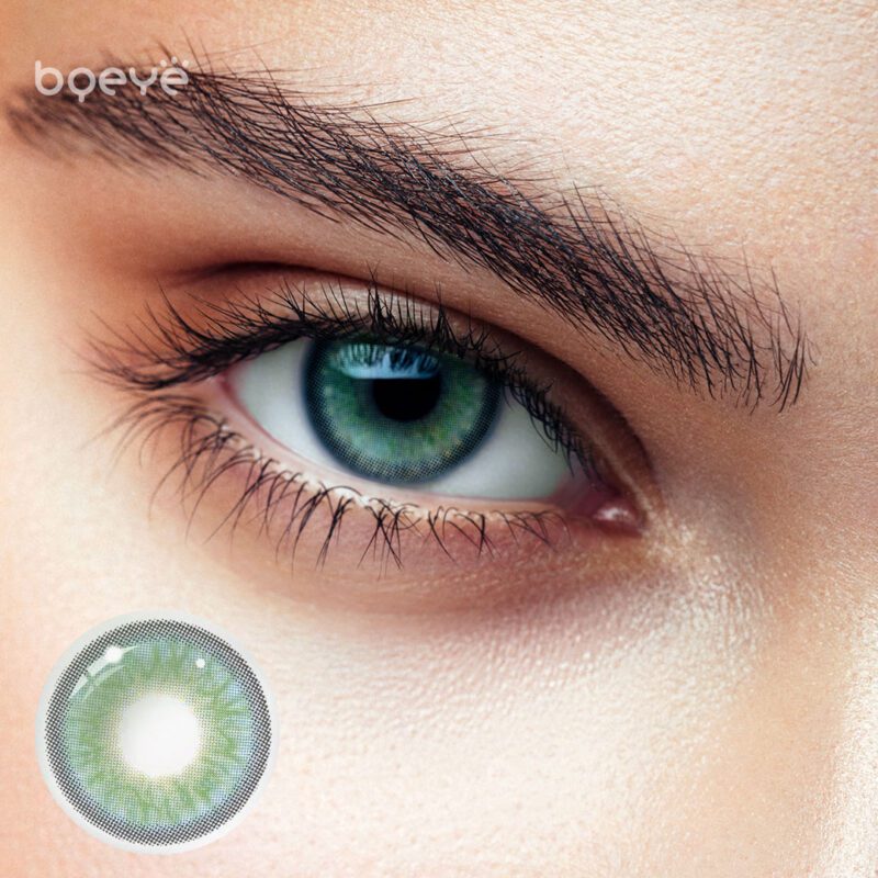 Bqeye Himalaya Blauwe Gekleurde Contactlenzen