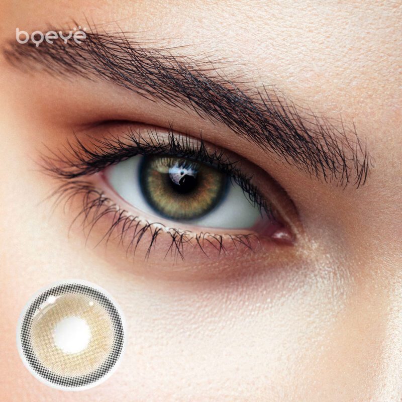 Bqeye Himalaya Braun Farbige Kontaktlinsen
