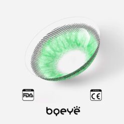 Bqeye Colored Contact Lenses - Bqeye Himalaya Green Colored Contact Lenses