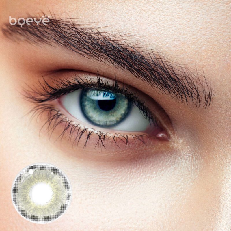 Bqeye Himalaya Grey Colored Contact Lenses