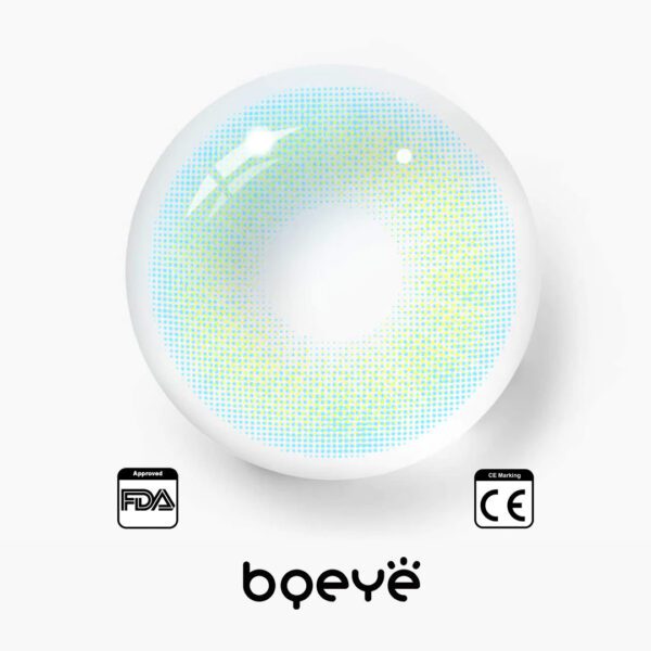 Bqeye Polar Lights Lenti a contatto colorate blu Bqeye Colored Contact Lenses - Bqeye Polar Lights Blue Colored Contact Lenses