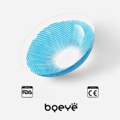 Bqeye Colored Contact Lenses - Bqeye Polar Lights Blue Colored Contact Lenses