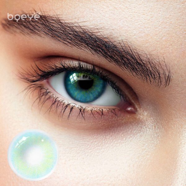 BQeye Polar Lights Blauwe Gekleurde Contactlenzen