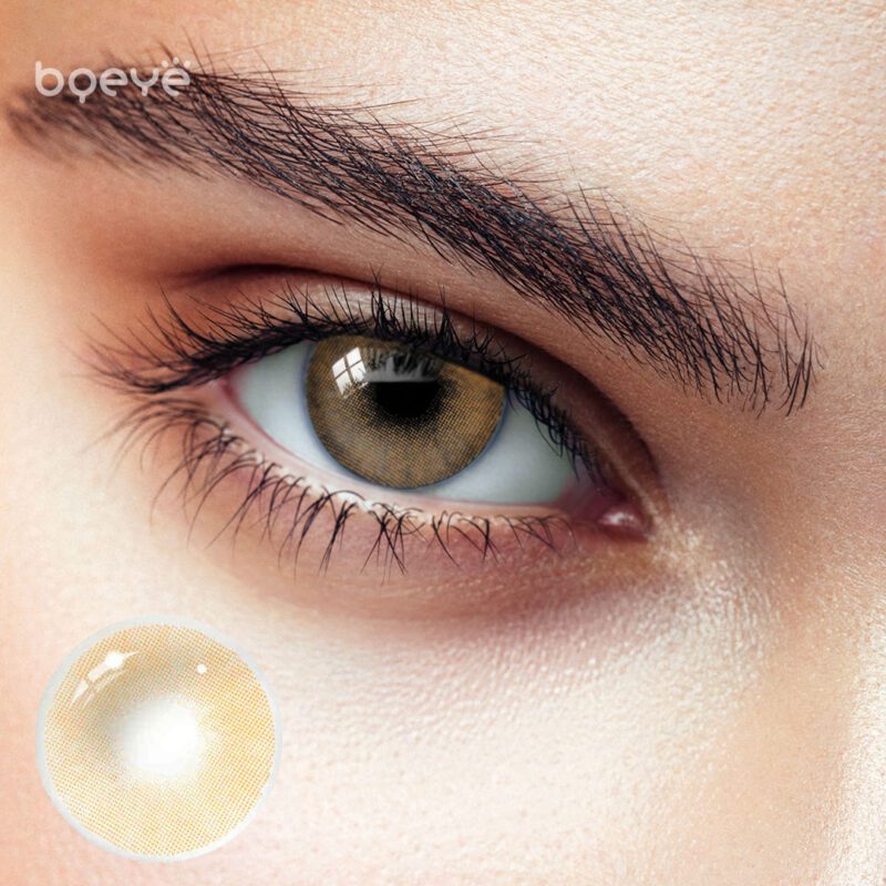Bqeye Polar Lights Bruin Gekleurde Contactlenzen