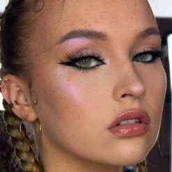 Bqeye Colored Contact Lenses - Bqeye Polar Lights Yellow Green Colored Contact Lenses