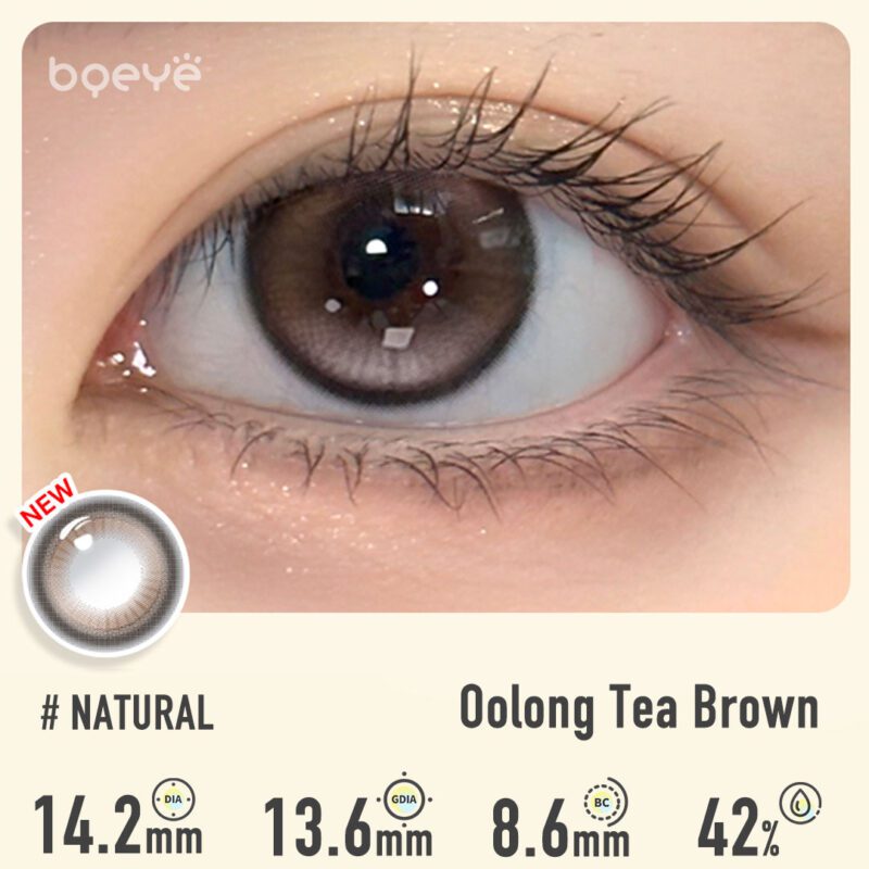 Contatti colorati Oolong Tea Brown