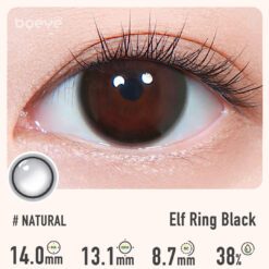 Elf Ring Black Contact Lenses
