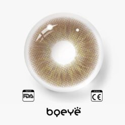 Bqeye Colored Contact Lenses - Frosty Wonderland Brown Contact Lenses