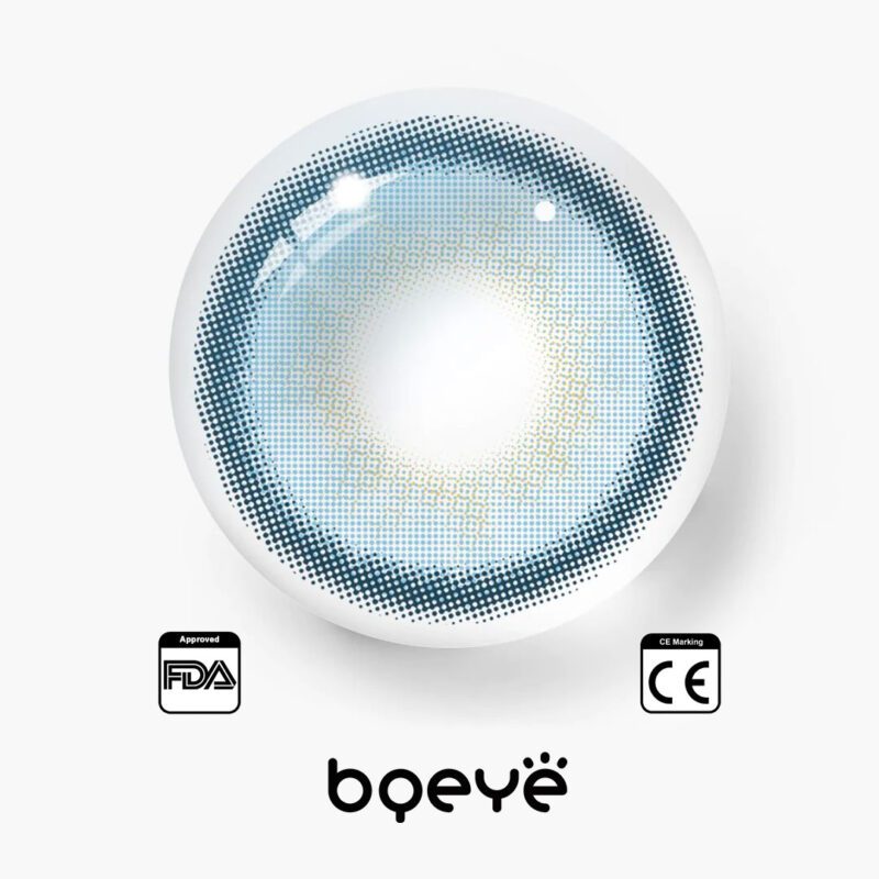 Maria Blue Contact Lenses - Image 4