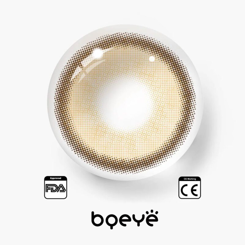 Maria bruine contactlenzen - Afbeelding 5