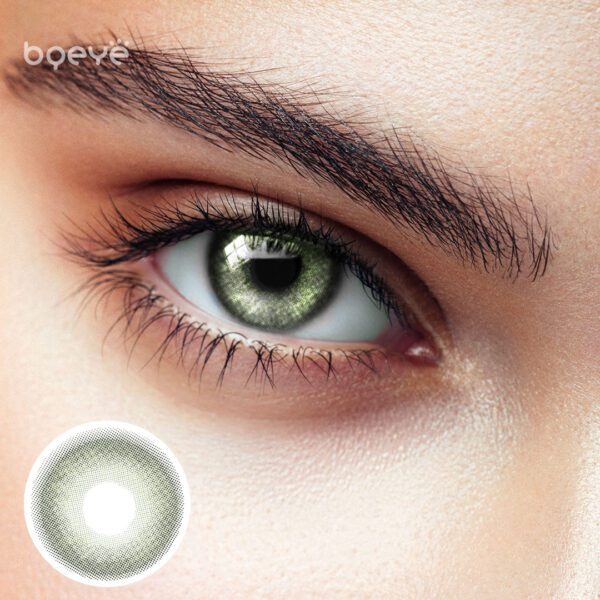 Lucent Green Colored Contacts