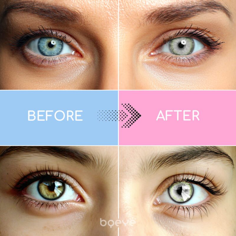 Lucent Green Colored Contacts - Image 4