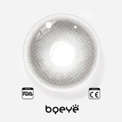 Bqeye Colored Contact Lenses - Lucent Grey Colored Contacts