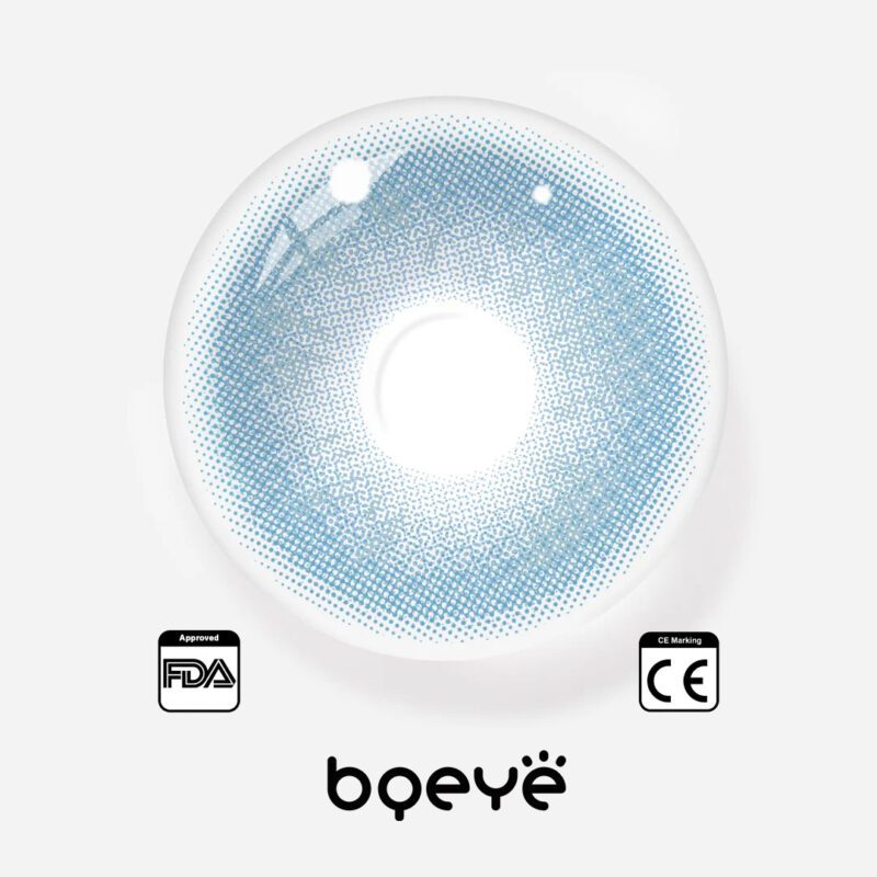 Lucent Hemelsblauw gekleurde contactlenzen - Afbeelding 3