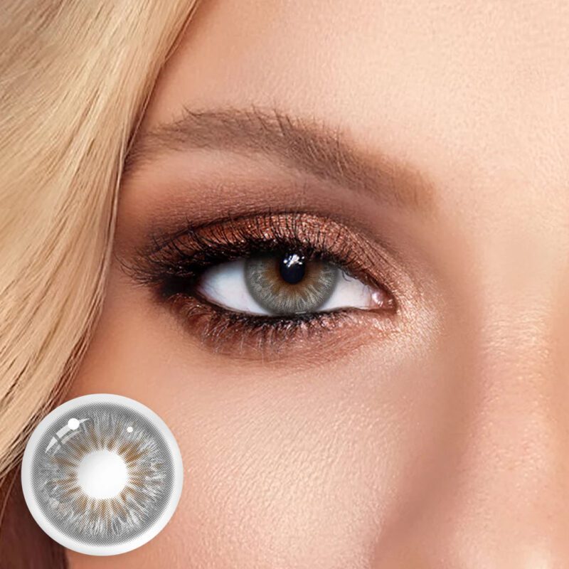 Wildness Grey Colored Contact Lenses - Image 4