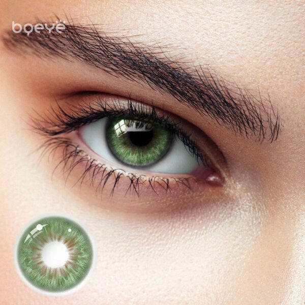 Wildness Green Colored Contact Lenses