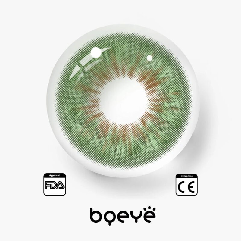Wildness Green Colored Contact Lenses - Image 4