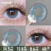 Arctic Blue Mist Contact Lenses