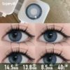 Arctic Frost Grey Contact Lenses