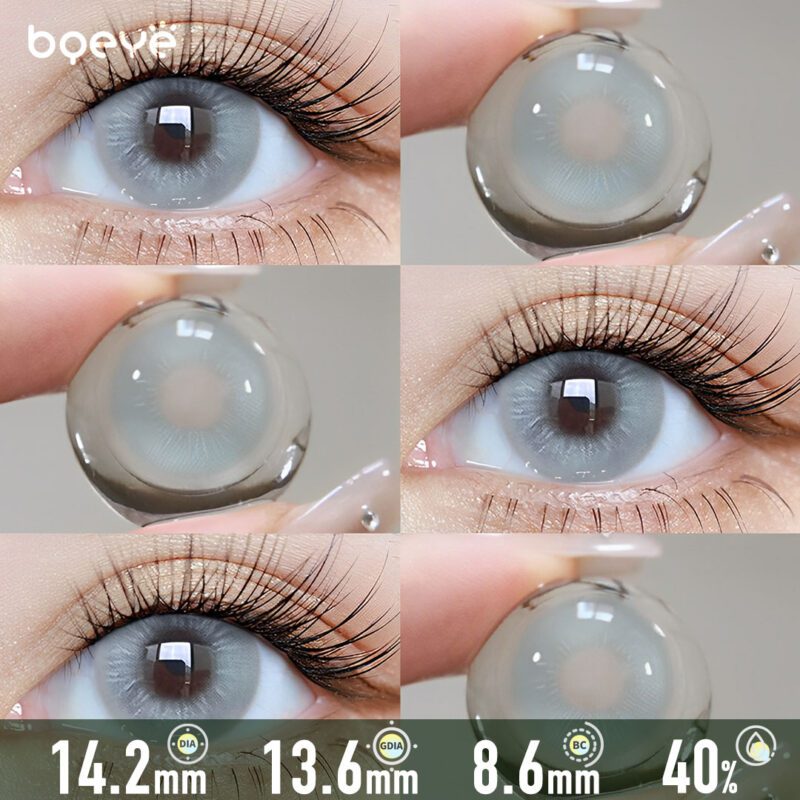 Lentes de contacto Arctic Frost Gris Perla