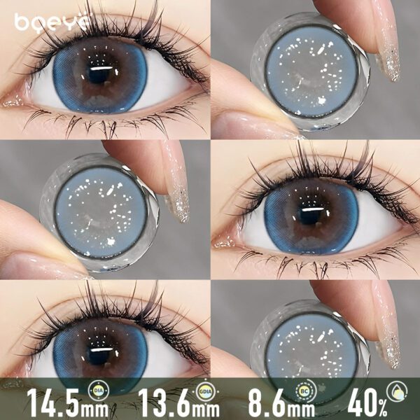 Atlantic Deep Blue Contact Lenses