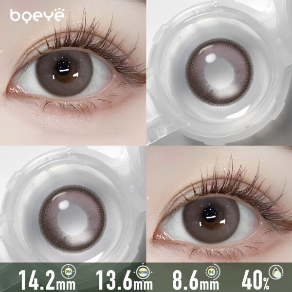 Basque Rose Violet Contact Lenses