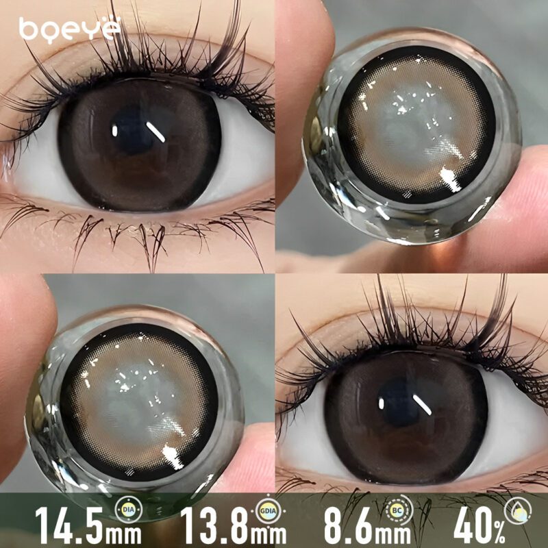 Soczewki kontaktowe Chocolate Queen Amber Haze
