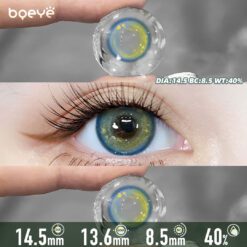 Dreaming Stonehenge Blue-Green Contact Lenses