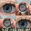 Fiji Glacier Blue Contact Lenses