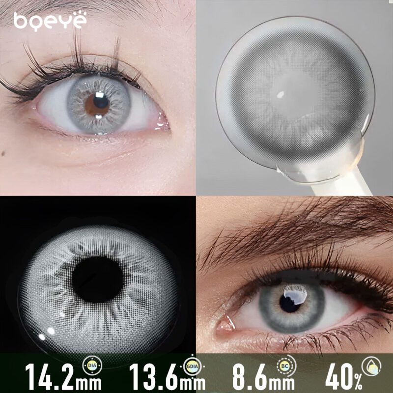 Lentile de contact Glacier Grey
