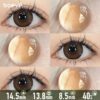 Honey Crystal Brown Contact Lenses