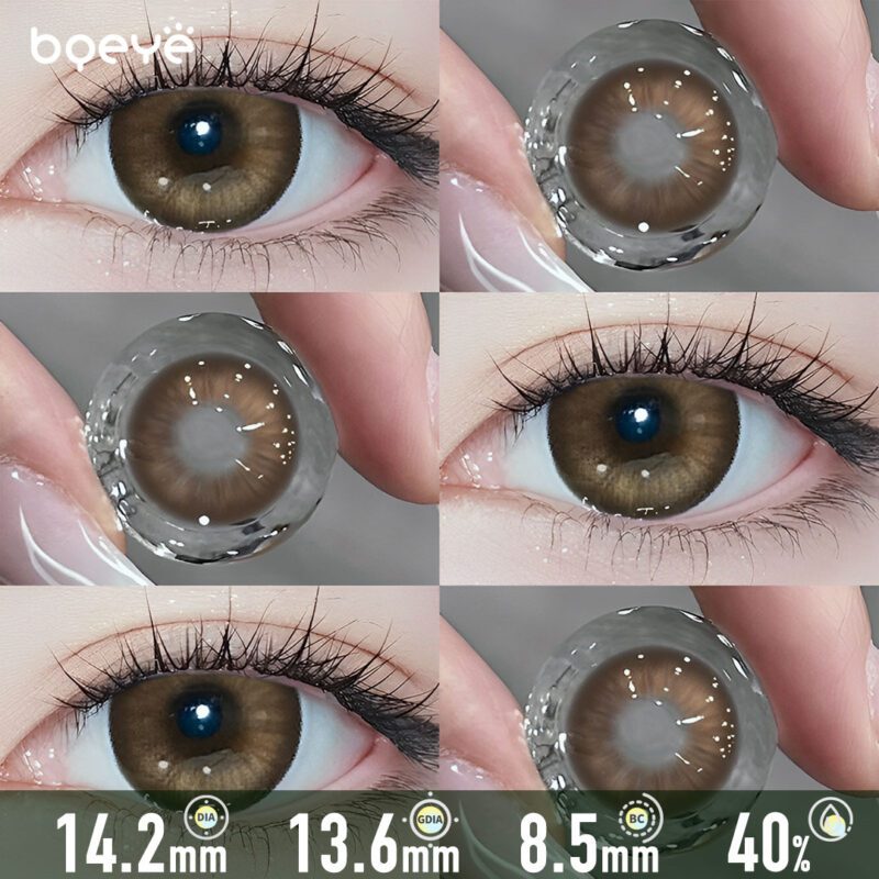 Lentes de Contacto Marrón Cristal Latte