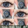 Marshmallow Azure Blue Contact Lenses