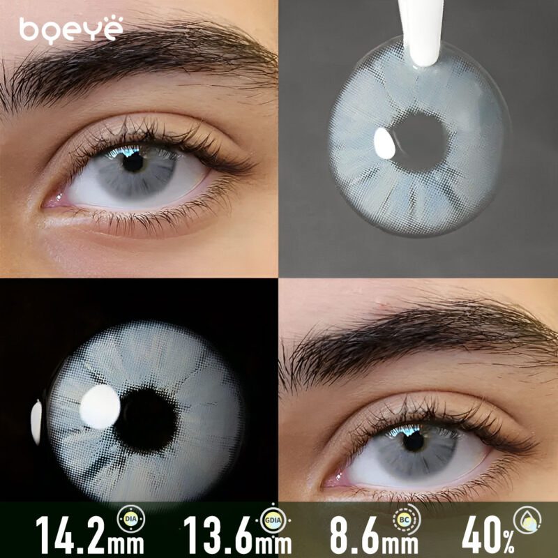 Lentile de contact Meta Blue