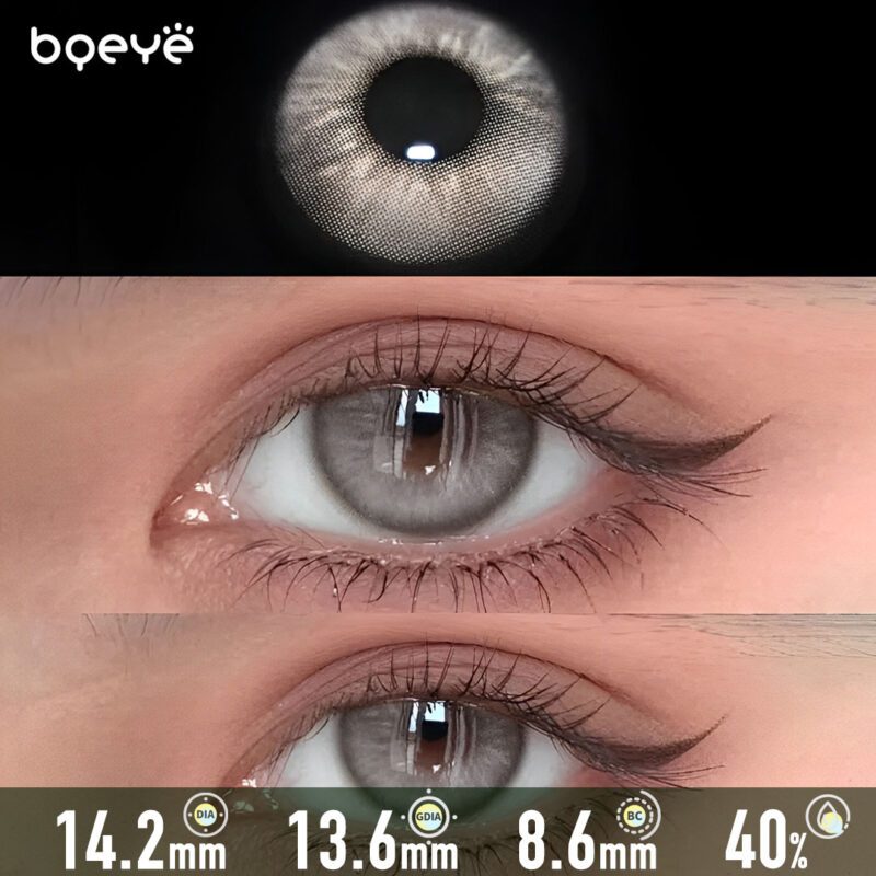 Lentes de contacto Moonlight Crystal Silver