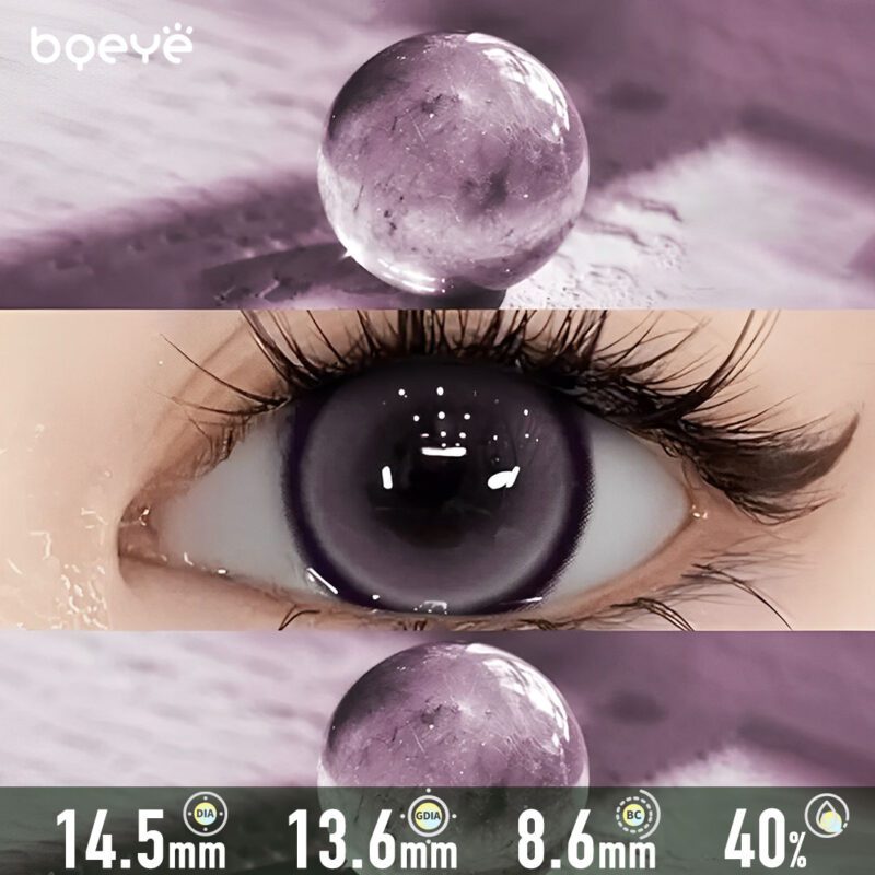 Lentilles de contact Mystic Grape Purple