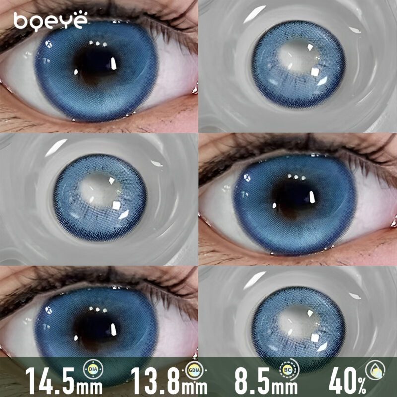 Soczewki kontaktowe Ocean Crystal Blue