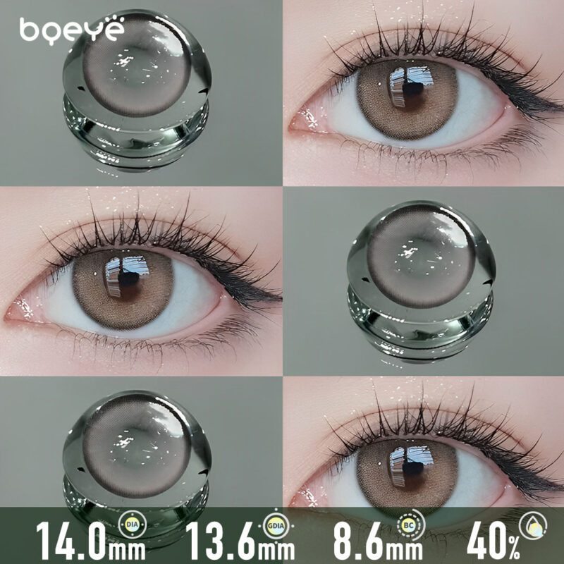 Lentilles de contact Peach Blossom Crystal Pink