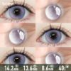 Provence Violet Blue Contact Lenses