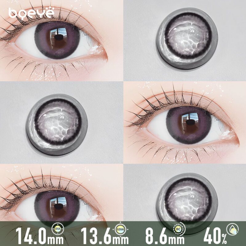 Koninklijke amethist paarse contactlenzen