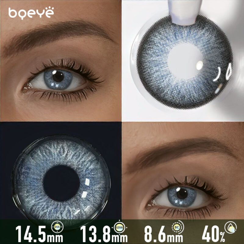 Lentile de contact Siren Blue