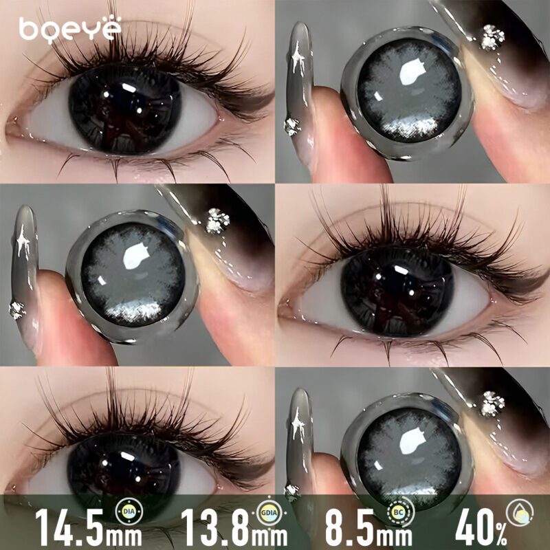Smoky Storm Zwarte Contactlenzen