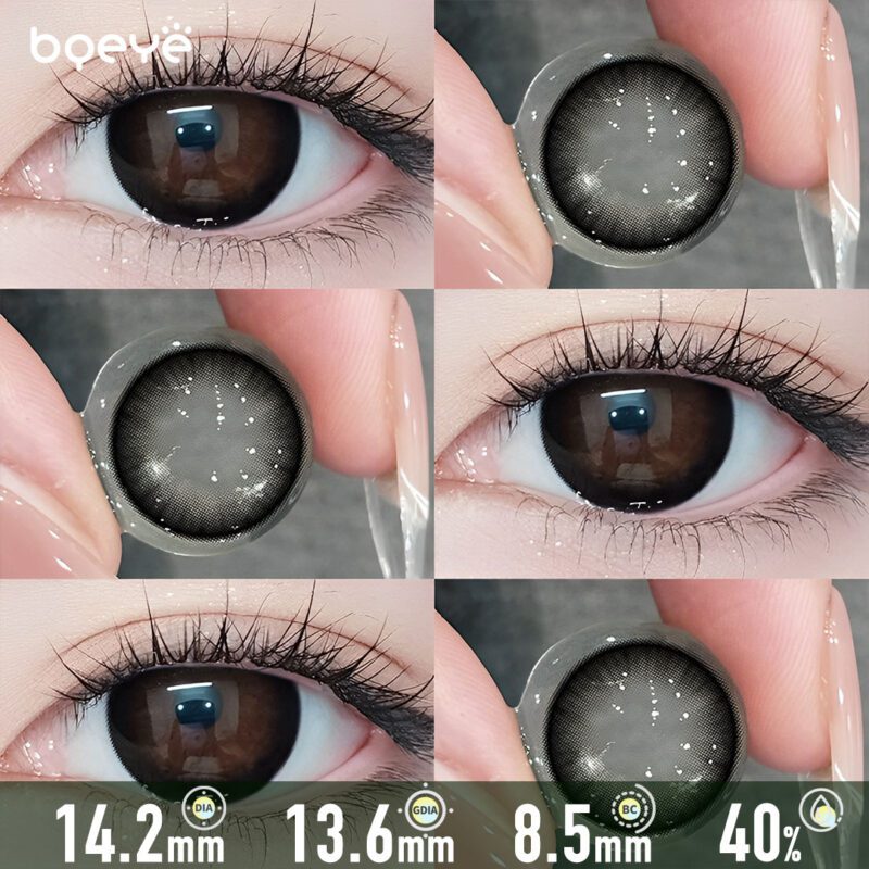 Stardust Mystery zwarte contactlenzen